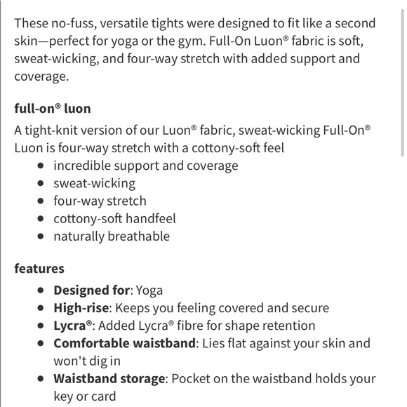 GUC Lululemon Wunder Under Hi-Rise Pants 28” Navy - Picture 13 of 13